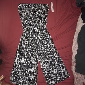 Polka dot romper